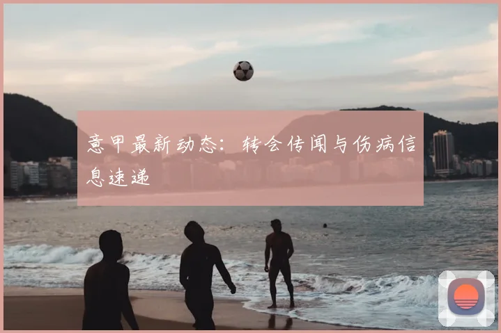 意甲最新动态：转会传闻与伤病信息速递